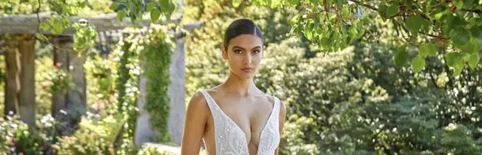 The Bold and the Beautiful: Dramatic Wedding Gown Inspirations for Confident Brides. Desktop Image