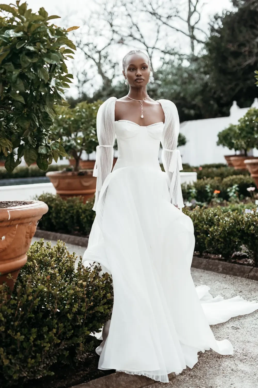 Salome Saint Bridal unique wedding dress for the modern bride