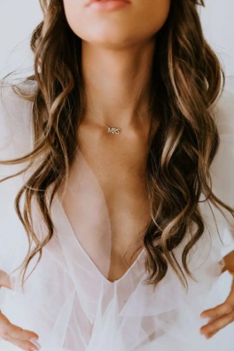 Untamed Petals #MRS Pave Necklace #0 default Gold thumbnail
