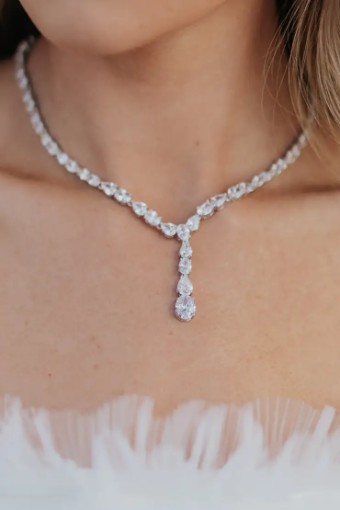 Untamed Petals #Gravity Necklace #0 default Silver thumbnail