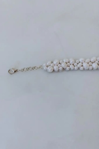 Untamed Petals #Octavia Bracelet #1 default Ivory thumbnail