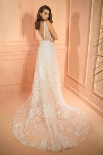 Rish Bridal #Chloe #2 Light Blush/Ivory thumbnail