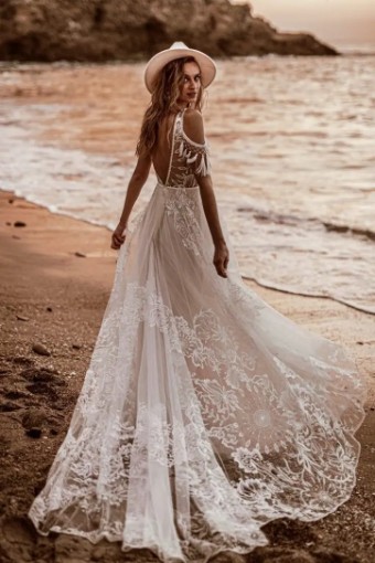 Rish Bridal #Chloe #3 default Light Blush/Ivory thumbnail