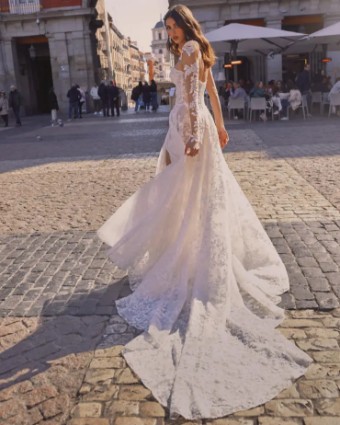Galia Lahav #Uma #2 Milky White/Blush/Silver thumbnail