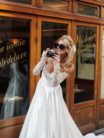 Galia Lahav #Rita #2 Milky White/Nude thumbnail