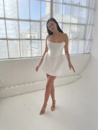 Rebecca Schoneveld #Mitchell Corset #0 default Natural White thumbnail