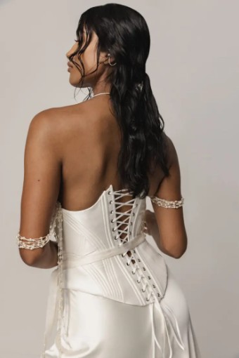 Saint Bridal #Josephine Corset #1 default Off White thumbnail