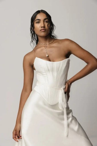 Saint Bridal #Josephine Corset #0 default Off White thumbnail