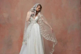 Enaura Veils #BV1706 #0 default Light Ivory thumbnail