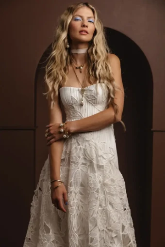 Rue De Seine Bridal #Loire #2 Off White thumbnail