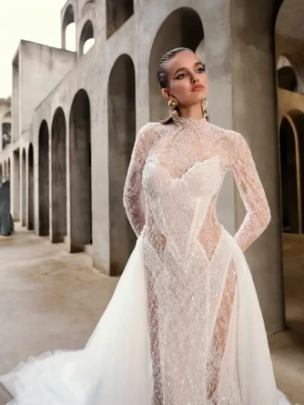 Galia Lahav #Mariposa #2 default Milky White/Nude thumbnail