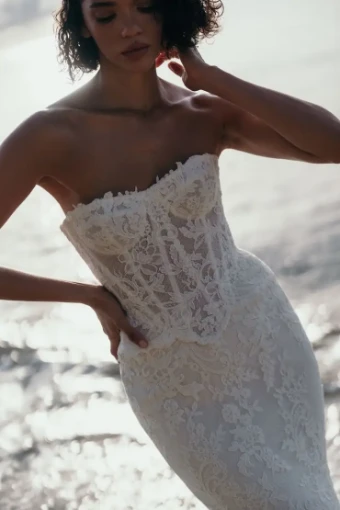 Alena Leena #Begonia Corset #1 default Ivory thumbnail