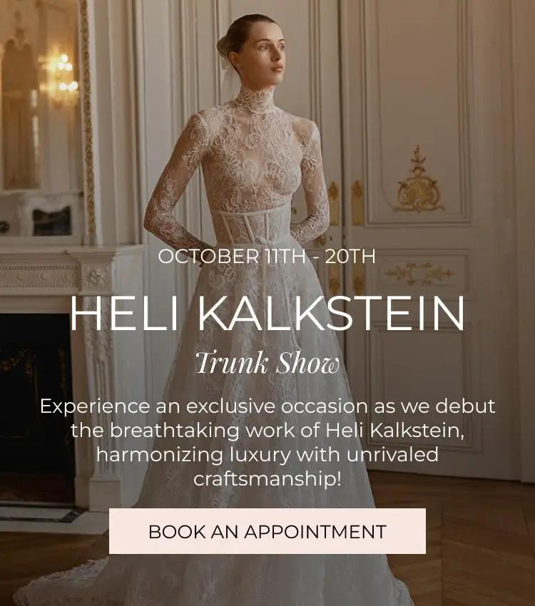 Heli Kalkstein Trunk Show Banner for Mobile