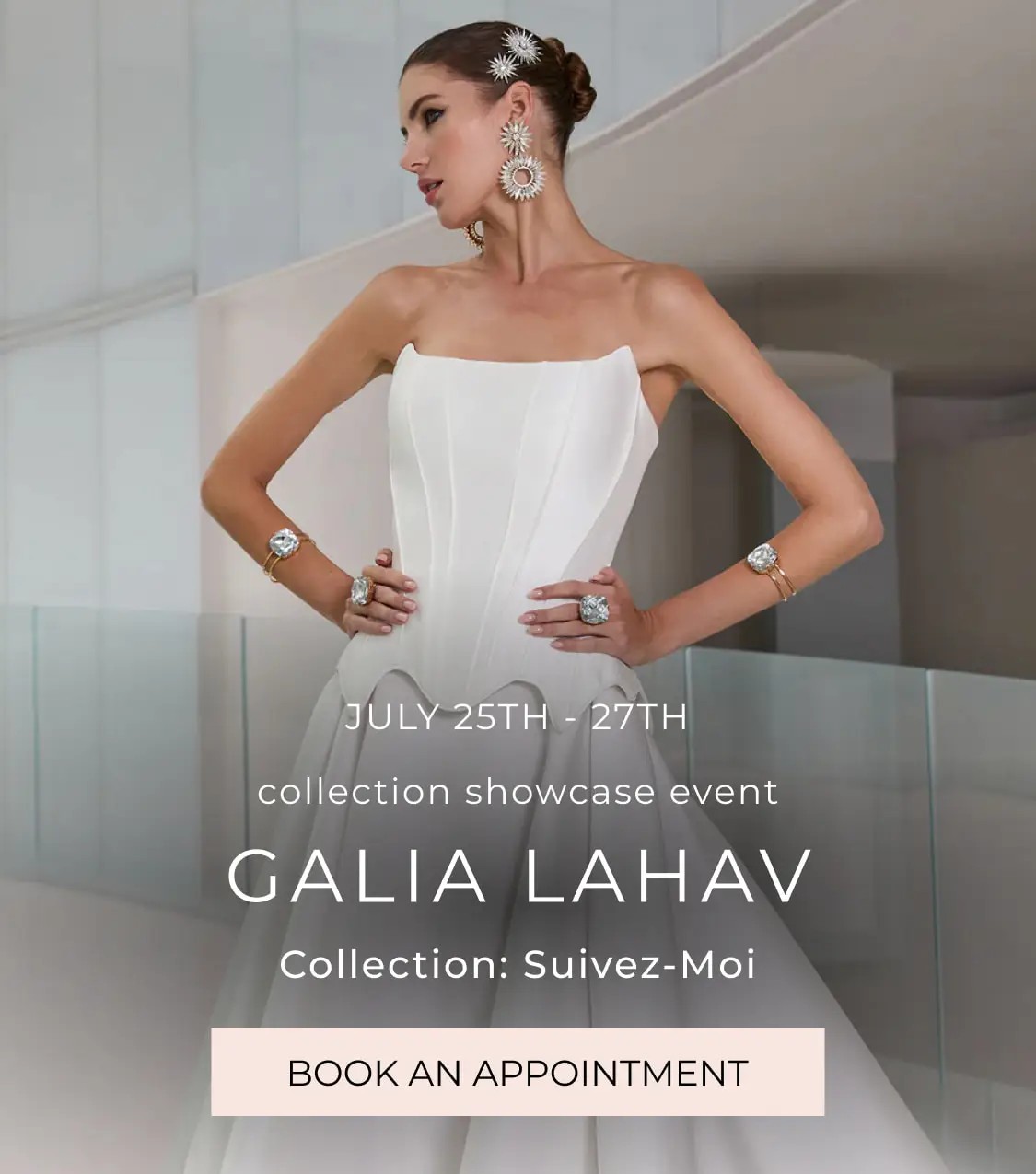 Galia Lahav Trunk Show Banner for Mobile