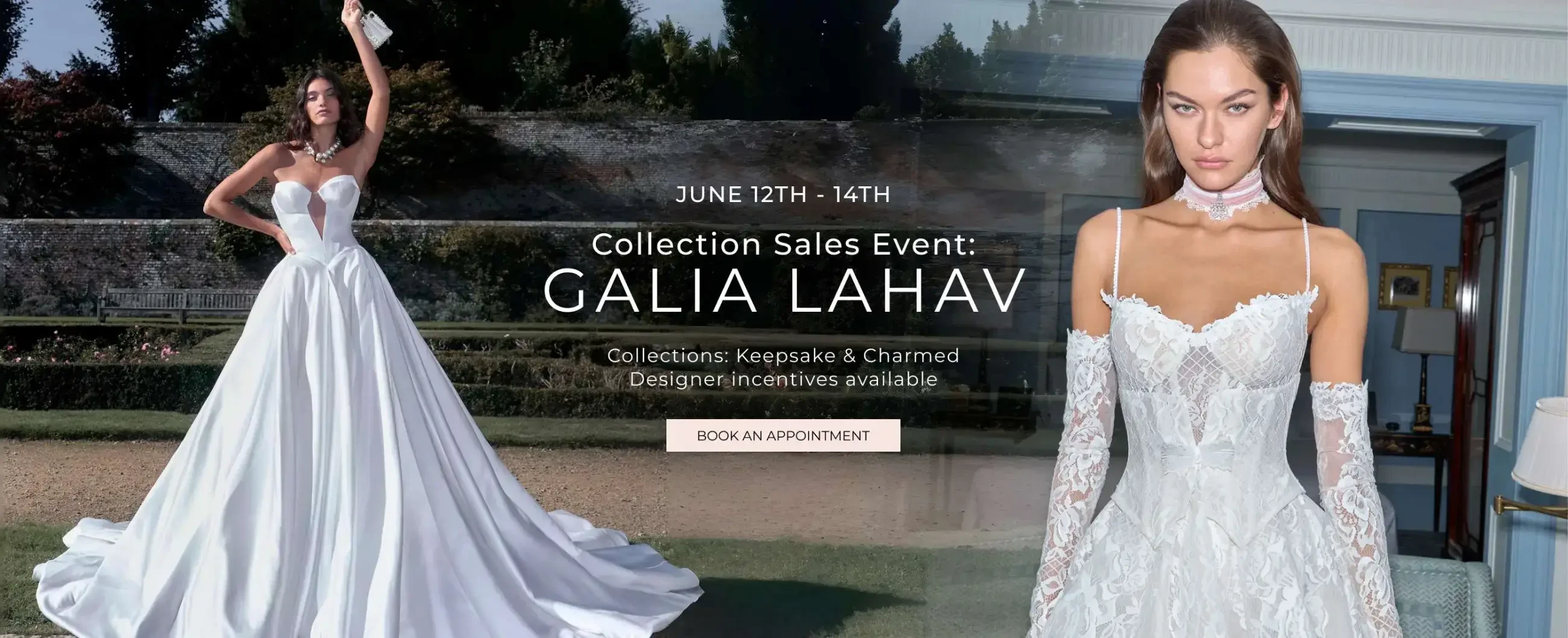 Galia Lahav Trunk Show Banner for Desktop