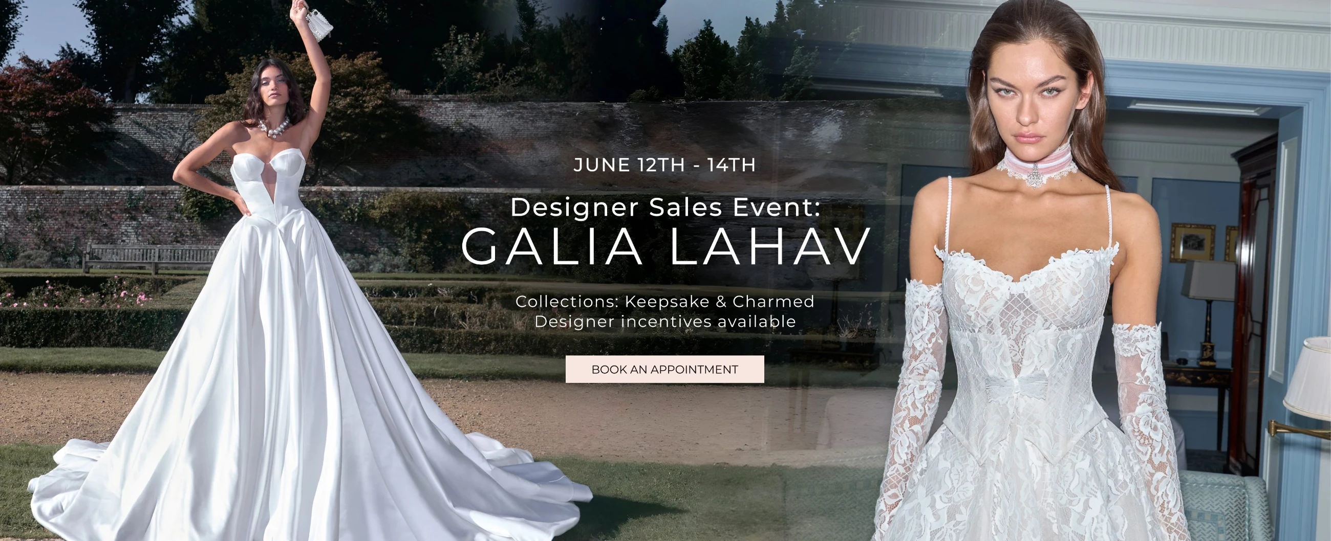 Galia Lahav Trunk Show Banner for Desktop