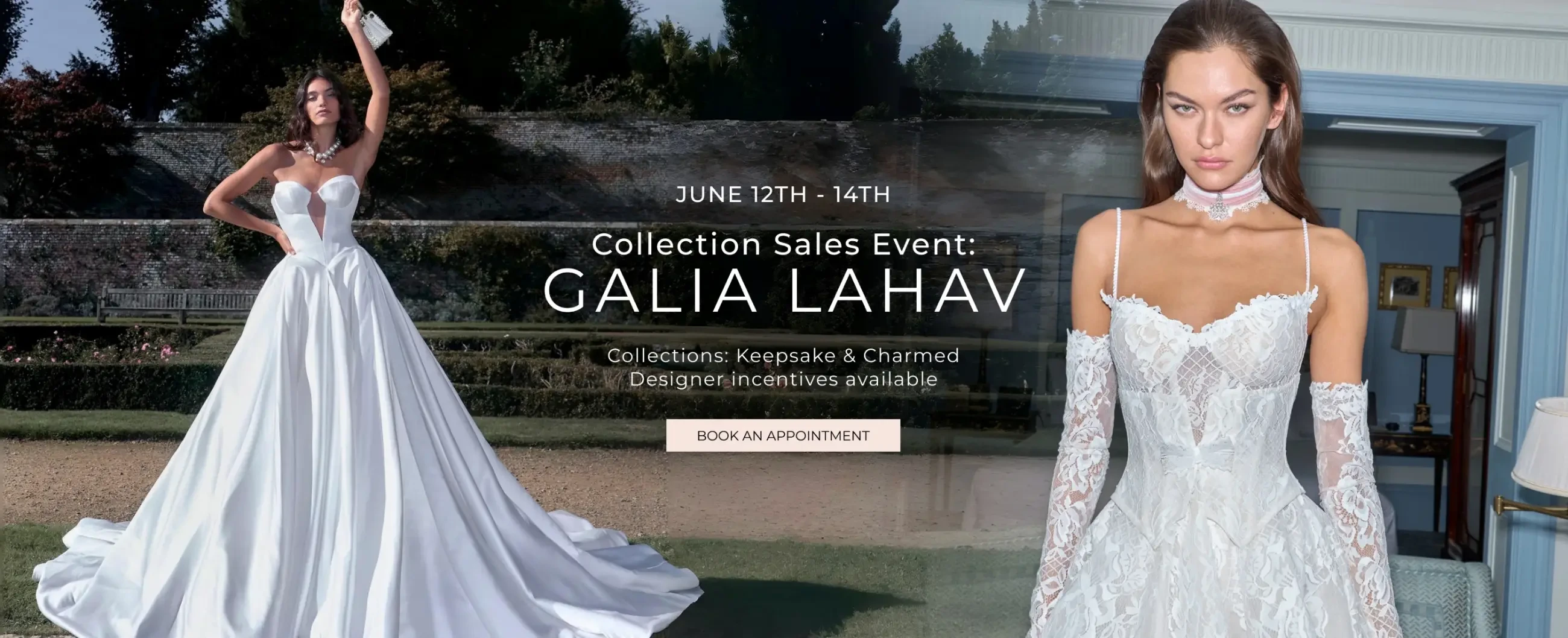 Galia Lahav Trunk Show Banner for Desktop