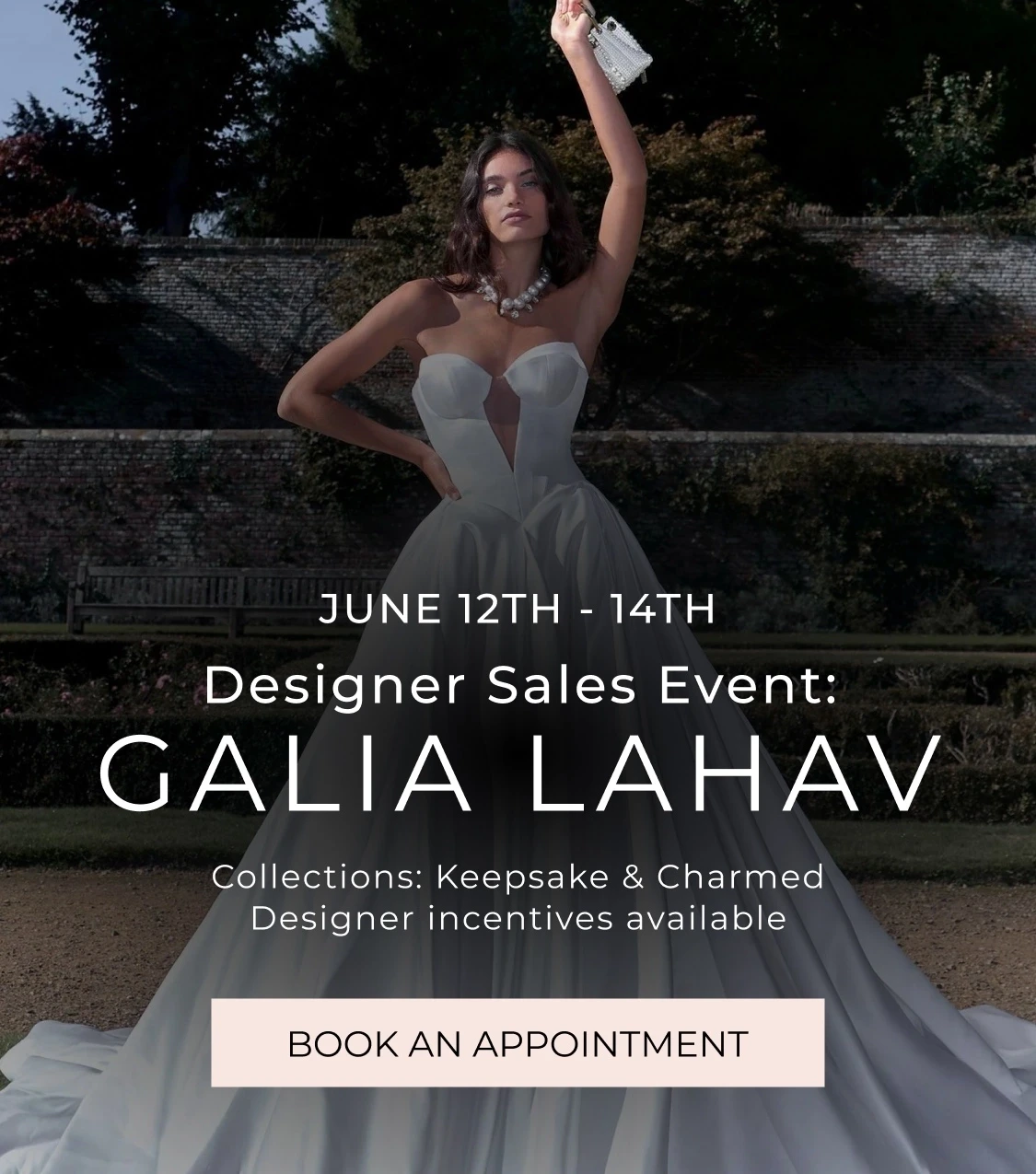 Galia Lahav Trunk Show Banner for Mobile